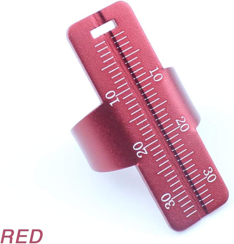 JJ Ortho Aluminum Metal Endo Finger Ruler (Purple (1/pk)) - Image 1